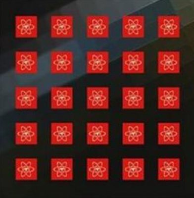 《名展影音》Telos Quantum Sticker 方形6mm 調音貼紙 (一盒20張) 紅色