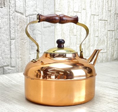 【JP.com】日本帶回 新光金属 銅製水壺 COPPER 100 HOME WARE 銅壺 茶壺