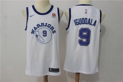 安德烈·伊古達拉（Andre Iguodala） NBA金州勇士隊 白色 球衣 9號