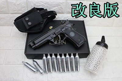 [01]iGUN M92 貝瑞塔 手槍 CO2槍 優惠組D 直壓槍 改良版 M9 M9A1 Beretta AIRSOFT 生存遊戲