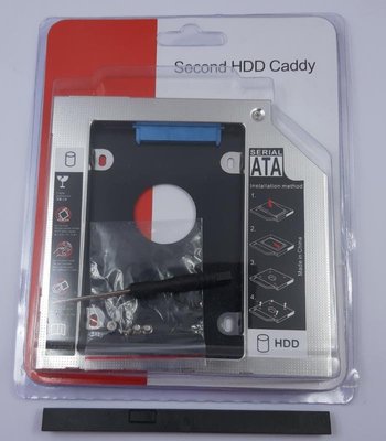 【冠丞3C】9.0mm SATA 光碟機 轉 SATA 硬碟 轉接架 硬碟托架 擴充 GC-0146-5