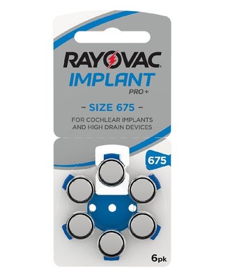 稅外 [一起小熊] RAYOVAC IMPLANT pro 人工電子耳專用電池