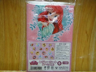 日本2017年迪士尼公主系列圖案---野餐墊.海報貼