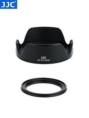JJC適用富士LH-XF1545II遮光罩XC 15-45mm鏡頭遮陽罩XA5 XA20 XA7 XT200 X-S1