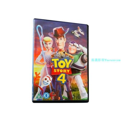 玩具總動員4 1碟 Toy Story 4 高清動畫片卡通DVD 英文發音英文字『振義影視』