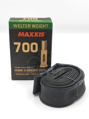 【單車元素】MAXXIS 瑪吉斯 700x33/50C 內胎 美嘴 A.V 48mm