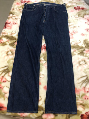 1933 LVC levis 501XX(美國製）直筒牛仔褲，腰圍尺寸：38