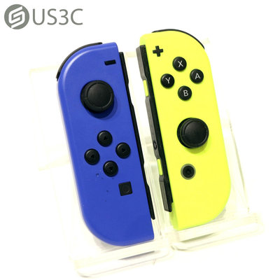 【US3C-青海店】台灣公司貨 任天堂 Nintendo Switch Joy-Con左右手控制器-藍&電光黃 Switch專用配件 二手遊戲手把控制器
