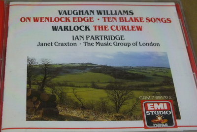 EMI-Vaughan Williams on Wenlock Edge/Warlock The Curlew無IFPI