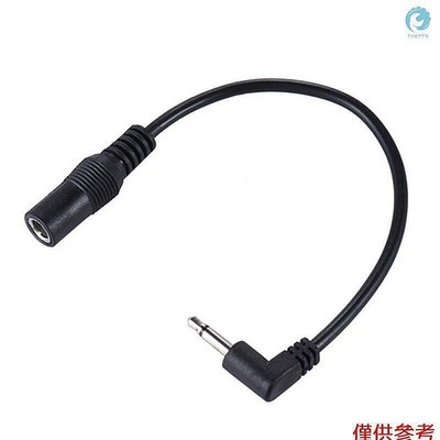 5.5mm  2.12.5mm至3.5mm（18英寸）正頭電源轉換器電纜，用於吉他效果