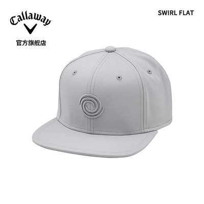 Callaway卡拉威高爾夫帽子Odyssey Swirl Flat平舌帽運動遮陽球帽