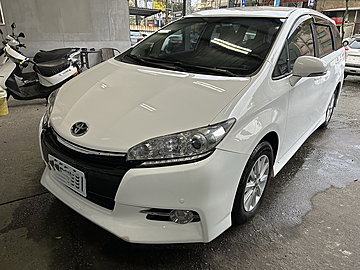 2015年 toyota WISH 實車實價、非代標、安卓機 省油大空間神車！