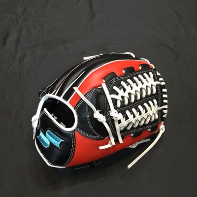 棒球世界SSK棒壘球手套 GNG221C 內野網型12吋特價黑紅配色
