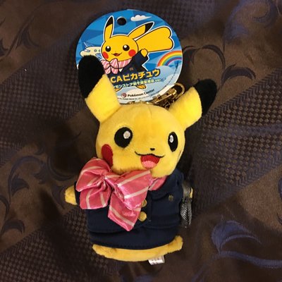 皮卡丘 北海道 千歲機場限定版 神奇寶貝 精靈寶可夢 空姐版  慶祝Pokémon GO 現折100