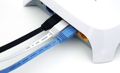 超【短】扁線 CAT6 Gigabit 30公分 超短網路線(黑) #N30