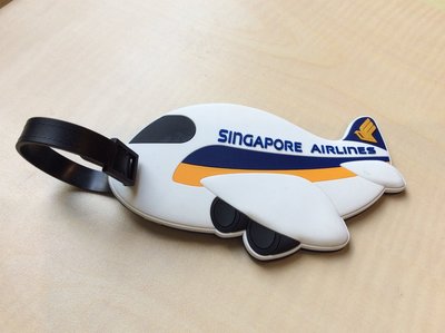 ❤新加坡航空公司 新航飛機行李吊牌 / 證件套 / 悠遊卡夾 / SQ 托運吊牌 / 識別證