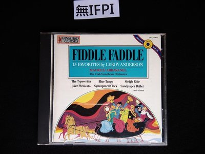 美國製CD 安德森 輕鬆小品集 Fiddle Faddle：15 Favorites by Leroy Anderso