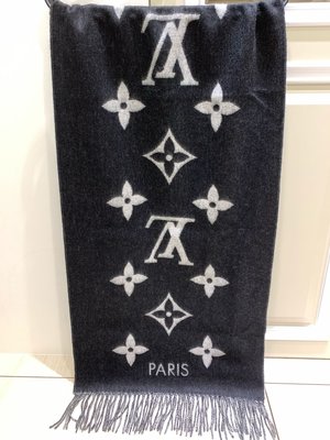 Louis Vuitton MONOGRAM Denim Gradient Shawl (M77461)