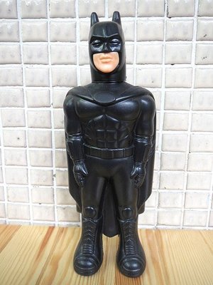 【 金王記拍寶網 】Z059 早期1989年日本製 蝙蝠俠沐浴瓶  空瓶公仔 一尊 (正老品) 收藏品 罕見稀少