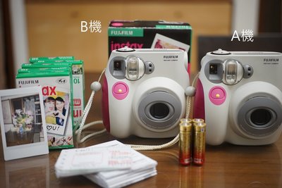 【售】Fujifilm 富士 mini 7S 拍立得相機 桃紅色公司貨(送底片)