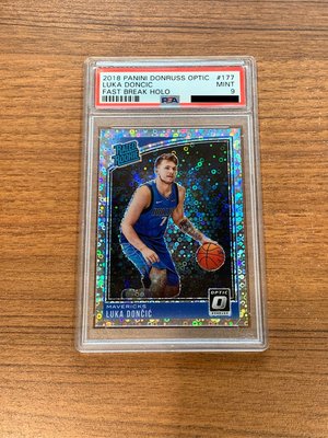 Luka Doncic RC 新人卡 Rated Rookie Fast Break Holo - PSA 9