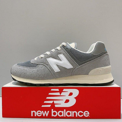 New Balance NB 574 男女款 灰白 芝麻牛奶 D款 復古 麂皮 運動 休閒鞋 U574WR2