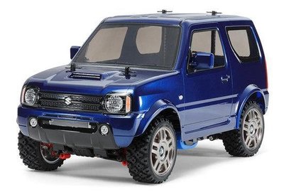 大千遙控模型  TAMIYA 1/10 電動遙控車SUZUKI JIMNY(58614) MF-01X 底盤 4WD