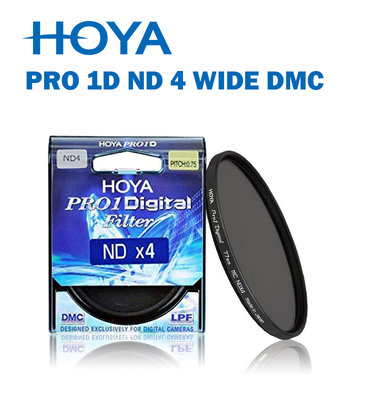 【EC數位】HOYA PRO 1D ND 4 WIDE DMC 52mm 減2格 減光鏡 廣角薄框 多層鍍膜 濾鏡 防水
