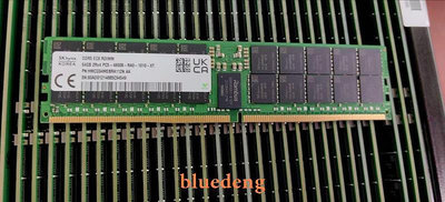 HMCG94MEBRA123N SK現代海力士 64G 2RX4 PC5-5600B DDR5 ECC REG