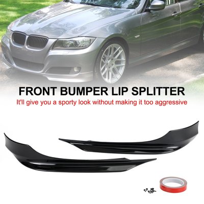 BMW 3 Series E90 2008-2012 LCI PP 前保險槓唇分離器擾流板-極限超快感