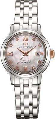 日本正版 Orient 東方 WZ0431NR 白蝶貝 女錶 機械錶 日本代購