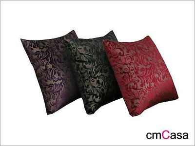 = cmCasa = [4887]高貴大氣新設計 歐羽燙金抱枕套60x60 低調奢華新上市