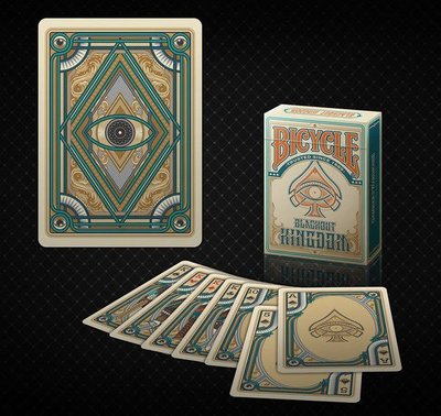 【USPCC撲克】Bicycle blackout kingdom Light Shade Playing Cards