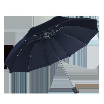 現貨天堂傘雨傘純色十骨大傘折疊加大加固三折商務雙人晴雨兩用傘男士簡約