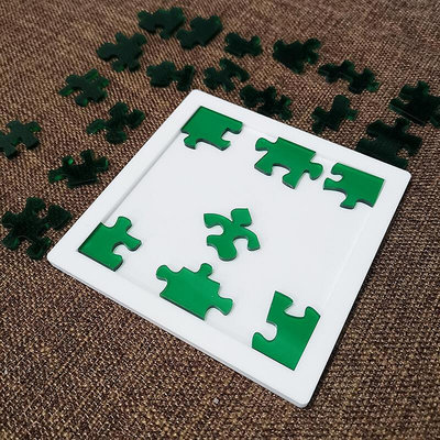 Jigsaw26塊10十級高難度燒腦ugly puzzle4解謎GM同款拼圖格格不入