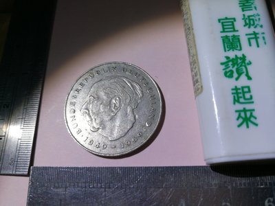 德國 1949～1969年 老鷹、頭像圖 2MARK 銘馨易拍重生網 111M05 老錢幣/硬幣( 1枚ㄧ標 )保存如圖