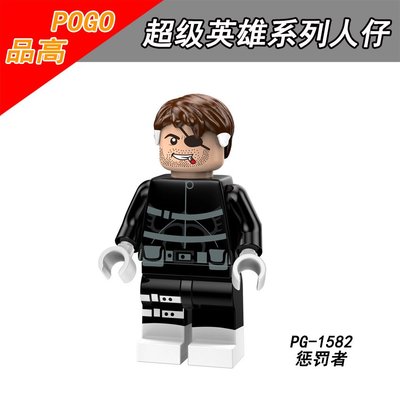 【積木班長】PG1582 制裁者 懲罰者 漫威 超級英雄 人偶 品高 袋裝/相容 樂高 LEGO 積木