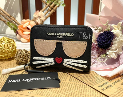 《Karl Lagerfeld》卡爾 LH0NU6AZ 風琴式 卡夾包 零錢包 卡片夾