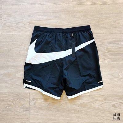(貳柒商店) Nike Flex STR Wild Run 男款 黑色 大勾 7吋 短褲 慢跑 CJ5832-010