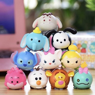 《瘋狂大賣客》（出清） Disney Tsumtsum 迪士尼 小熊維尼 跳跳虎 史迪奇 小飛象 小金 小仙女 菲力貓 柴郡貓 雪寶 好朋友 疊疊樂 玩具 公仔