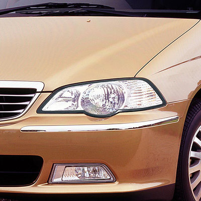 IDFR ODE 汽車精品 Honda Odyssey 01-05 卡夢紋大燈飾框 前燈框