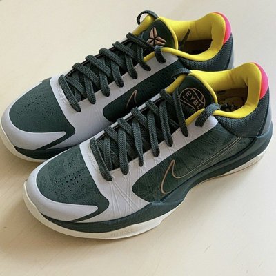 【正品】全新 Nike Kobe 5 Protro EYBL Forest Green 灰綠 籃球 運動 CD4991-300潮鞋