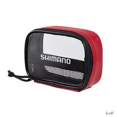 【NINA釣具】SHIMANO PC-023I 全開式收納袋/阿波袋 黑色/紅色