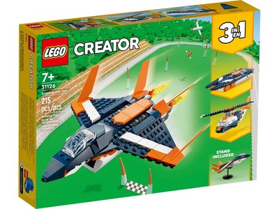 【樂GO】樂高 LEGO 31126 超音速噴射機 直升機 遊艇 三合一 積木 玩具 禮物 生日禮物 樂高正版 全新未拆