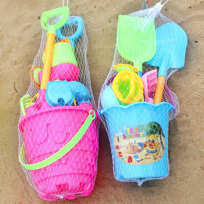 溜溜大號兒童沙灘車玩具套裝沙漏寶寶挖沙鏟子和桶玩沙子海邊戲水工具