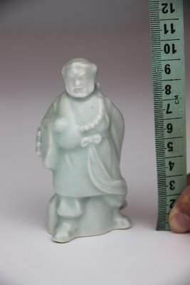 0722-回饋社會--疑似是北投窯--瓷器人型--老神像!!(世面罕見)宗教研究--收藏品(郵寄免運費~建議自取確認)