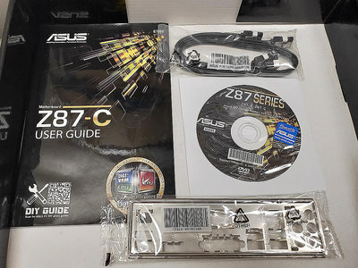 台灣出貨 盒裝 ASUS 華碩 Z87-C DDR3 最大32G USB3 SATA3 1150 ATX 主機板 一年保