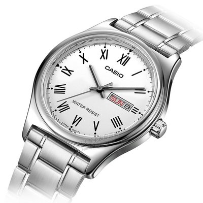 【CASIO 專賣】MTP-V006D-7B 簡約時尚 防水石英錶 指針錶 不鏽鋼