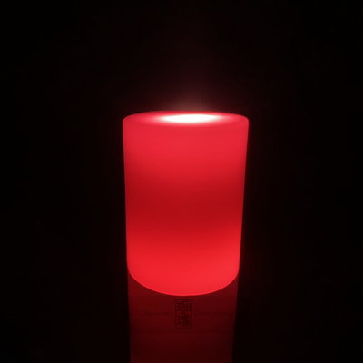 珈瑪-24小時LED蠟燭燈-大型*1粒(USB充電附電源線)-桃紅色LED純蠟蠟燭防水電子蠟燭燈供佛燈充電式蠟燭充電蠟燭