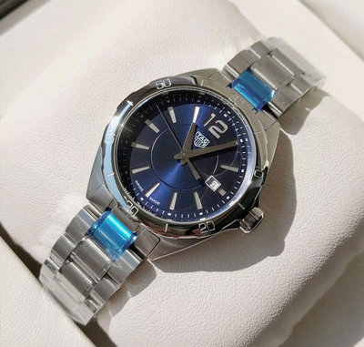 TAG HEUER Formula 1 藍色錶盤 銀色不鏽鋼錶帶 石英 女士手錶 WBJ1412.BA0664